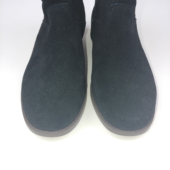 Koolaburra by UGG Lorelei Slouchy Ankle Boot Womens 5 Black Nubuck NWOB - Picture 4 of 10